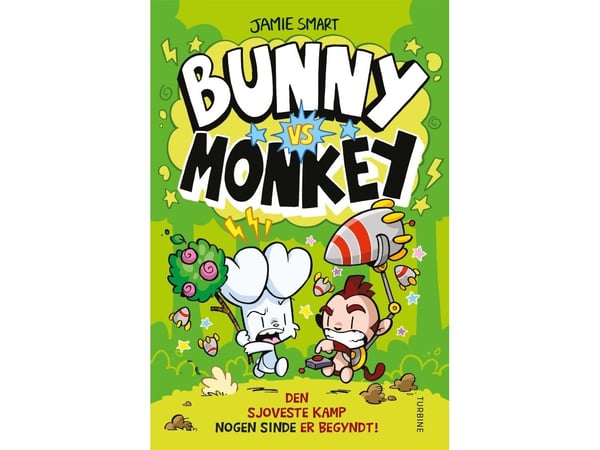 Bunny vs Monkey | Jamie Smart | Språk: Dansk