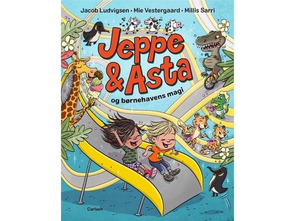 Jeppe og Asta og barnehagens magi | Jacob Ludvigsen; Mie Vestergaard | Språk: Dansk
