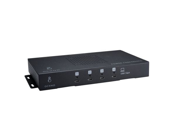 Ochno O-PC-3, langallinen, USB 3.2 Gen 2 (3.1 Gen 2) Type-C, 100 W, 1.4/2.3, 10 100 Mbit/s, musta