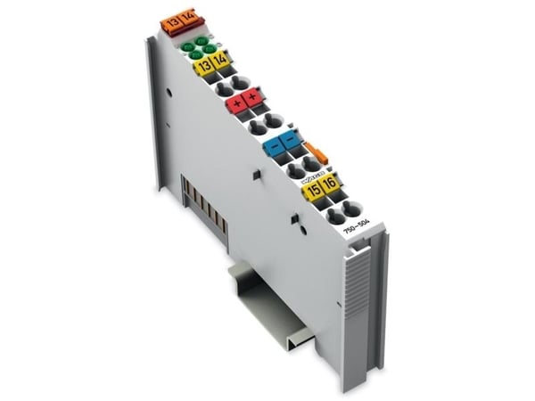 Wago 750-504, 4 kanaler, 0,5 kV, Ut, 24 V, 12 x 100 x 69,8 mm, 0 - 95%