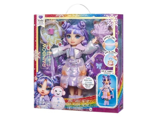 Rainbow High Winter Wonderland Doll- Purple