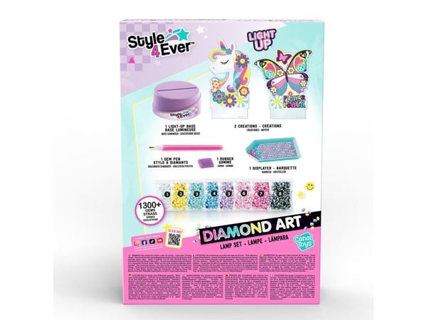 STYLE 4 EVER Diamond Art Lamp Set