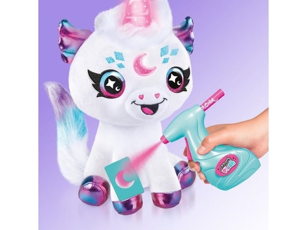 AIRBRUSH PLUSH Cosmic Unicorn
