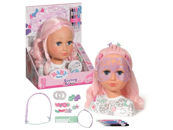 BABY born Sister Styling Artist Head