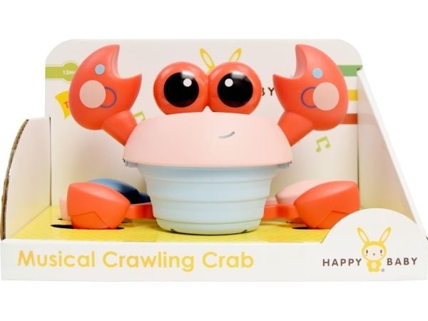 HAPPY BABY Musical Crawling Crab