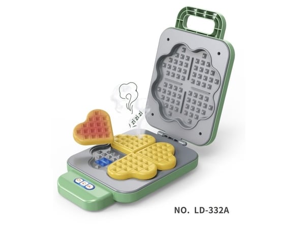 JUNIOR HOME Waffle Maker Play Set L&S