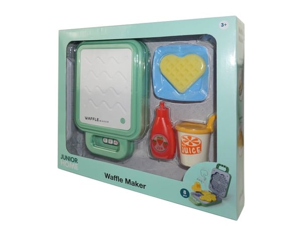 JUNIOR HOME Waffle Maker Play Set L&S