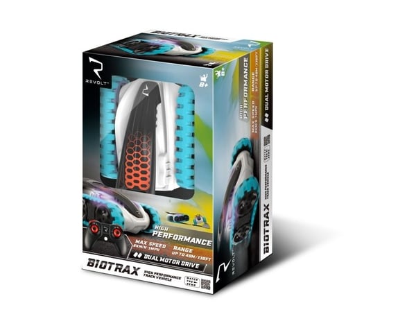 REVOLT R/C Biotrax 360 pyörii 11 cm sininen