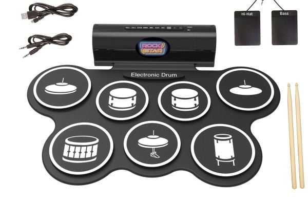 MUSIC Foldable Drum Set Deluxe MUSIC Foldable Drum Set Deluxe