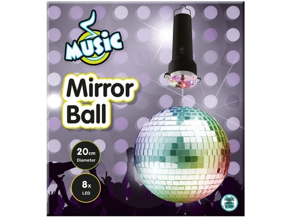 MUSIC Mirror Ball 20cm MUSIC Mirror Ball 20cm