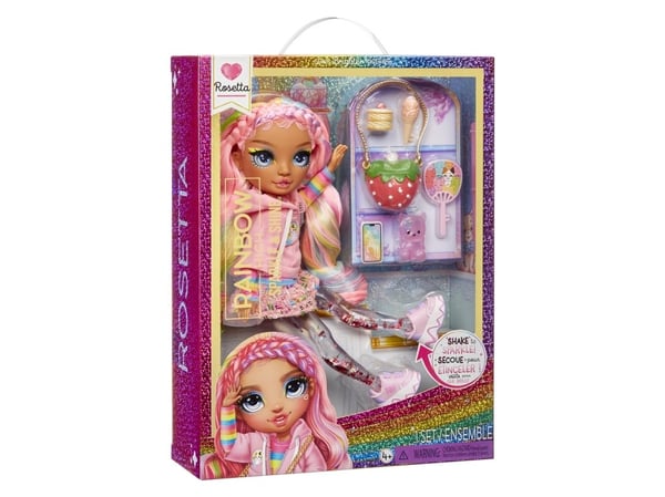 Rainbow High Sparkle & Shine Fashion Dolls- ROSETTA (Pink)
