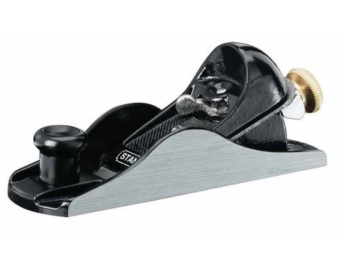 Stanley 1-12-220, Blockhyvel, Kolstål, Svart, Rostfritt stål, 4 cm, 200 mm, 11,2 cm