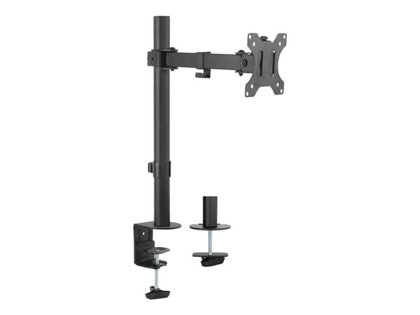 Neomounts FPMA-D540BLACK - Monteringssats (montering på skrivbord) - fullständig rörelse - för platt panel - svart - skärmstorlek: 10"-32" - klämma...