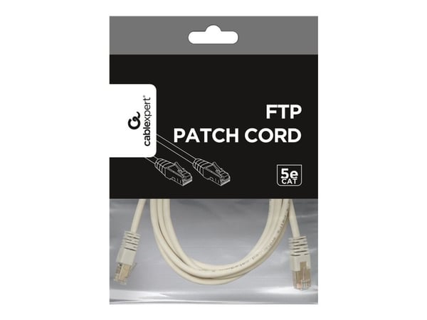 Gembird - Liitäntäkaapeli - RJ-45 (uros) RJ-45 (uros) - 50 cm - SFTP - CAT 5e - muotoiltu - beige