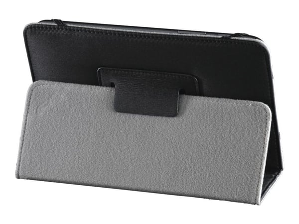 Hama Essential Line "Strap" - Flipdeksel for mobiltelefon - polyester - svart - 7"