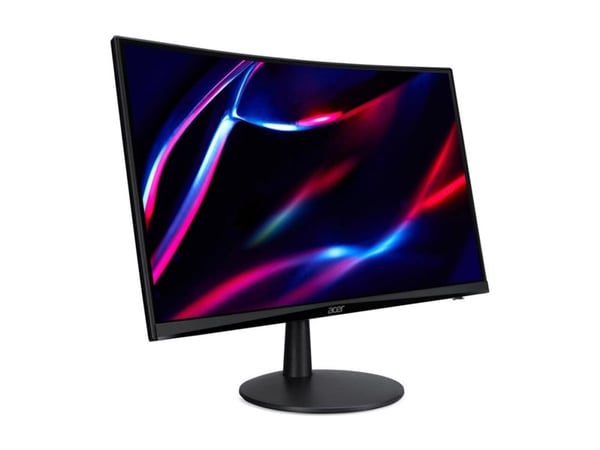 Acer Nitro ED240Q S3bmiipx - ED0 Series - LED-skjerm - gaming - kurvet - 24" (23.6" synlig) - 1920 x 1080 Full HD (1080p) @ 180 Hz - VA - 250 cd/m²...