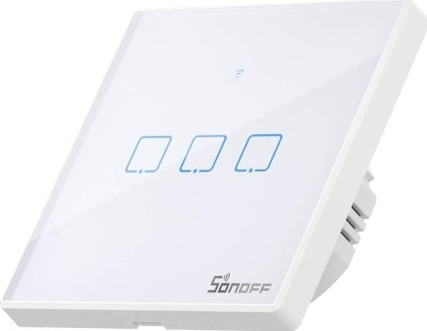 SONOFF T2EU3C-TX älykäs kosketus wlan-valokytkin 3 painiketta