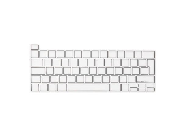 KB Cover MacBook Pro 13-16’’ 2019-2022, TRNSP/Black