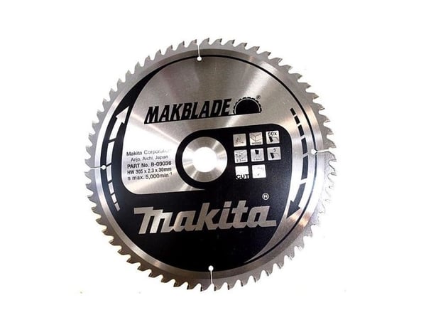 Makita MAKBLADE - Sirkelformet sagblad - for tre - 305 mm - 60 tenner