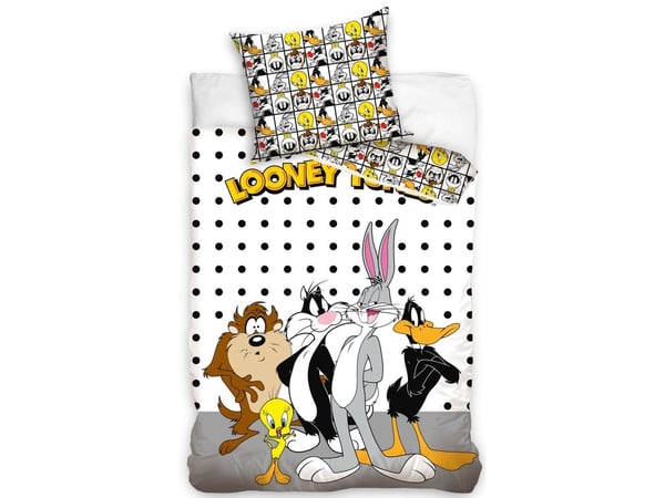 Looney Tunes Sengetøj 150 x 210 cm - 100 procent bomuld