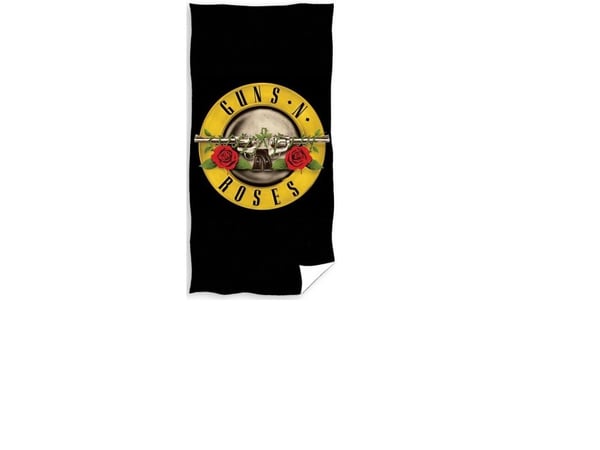 Guns N' Roses Badehåndklæde - 100 procent bomuld Guns N' Roses Badehåndklæde - 100 procent bomuld
