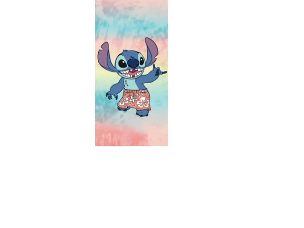 Disney Stitch Badehåndklæde - 100 procent bomuld 2