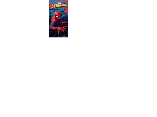 Marvel Spiderman Badehåndklæde - 100 procent bomuld