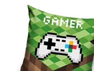 Gamer pudebetræk 40 x 40 cm