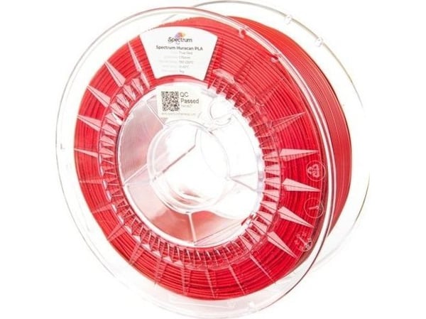 Spectrum Filaments 80931 Huracan PLA TRUE RED filament PLA HighSpeed 1,75 mm 1000 g, rød