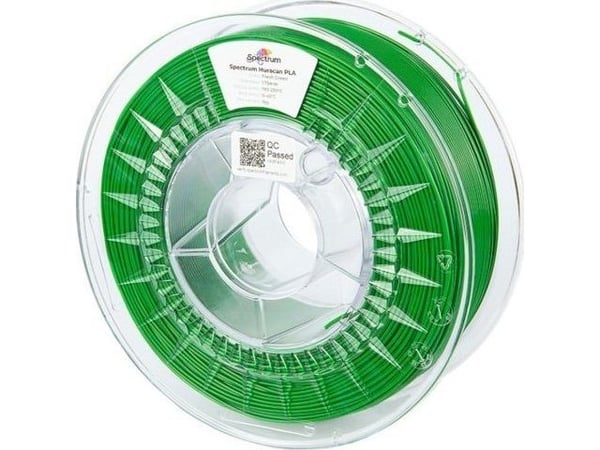 Spectrum Filaments 80923 Huracan PLA FRESH GREEN filament PLA-plast HighSpeed, økt ekstruderingshastighet 1.75 mm 1000 g grønn (1 stk)