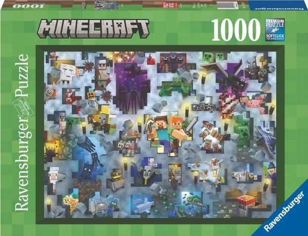 Ravensburger 12000422, 1000 styck, Videospel, 14 År