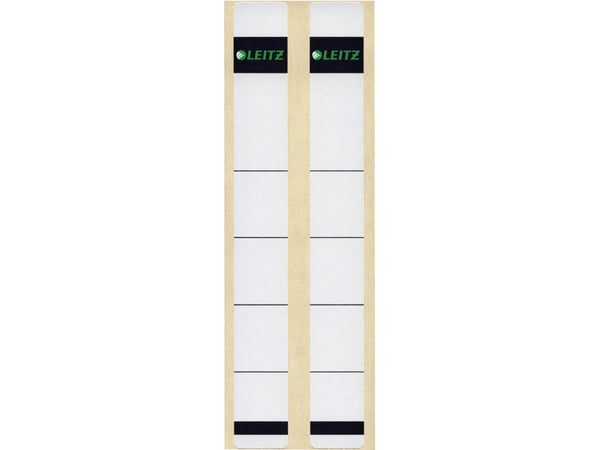 Leitz - Mapperyggetikett - grå (en pakke 10)