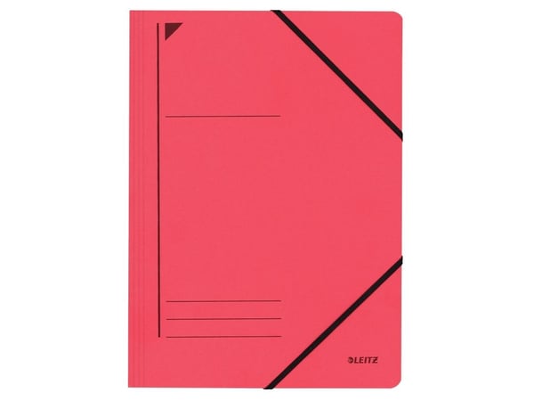 Leitz - Filmappe - for A4 (210 x 297 mm) - kapasitet: 250 ark - rød
