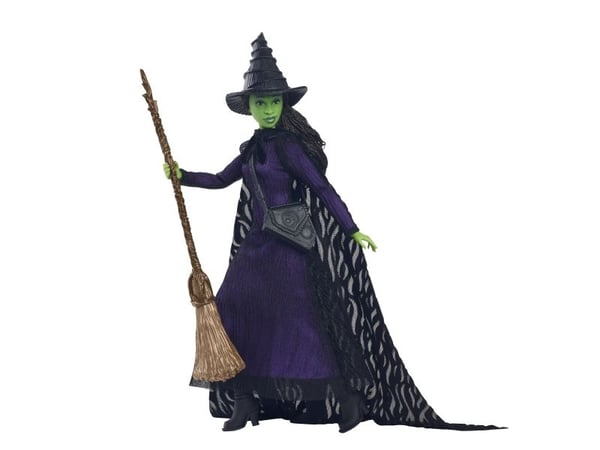 Mattel Wicked Deluxe Elphaba Fashion Doll, Motedukke, Jente, 6 år, Jente, Gir fra seg lyd, 289,9 mm