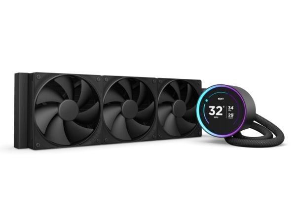 NZXT Kraken Elite 360 alt-i-ett væskekjøler 12 cm 73,47 cfm svart