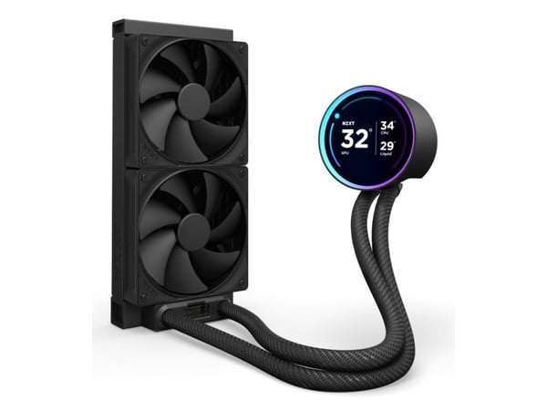 NZXT Kraken Elite 240 alt-i-ett væskekjøler 12 cm 73.47cfm svart