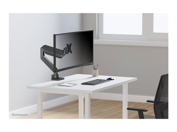 Neomounts DS70PLUS-450BL1 - Monteringssett (bordmonteringsarm) - full bevegelse - for buet LCD-skjerm - stål - svart - skjermstørrelse: 17"-49"