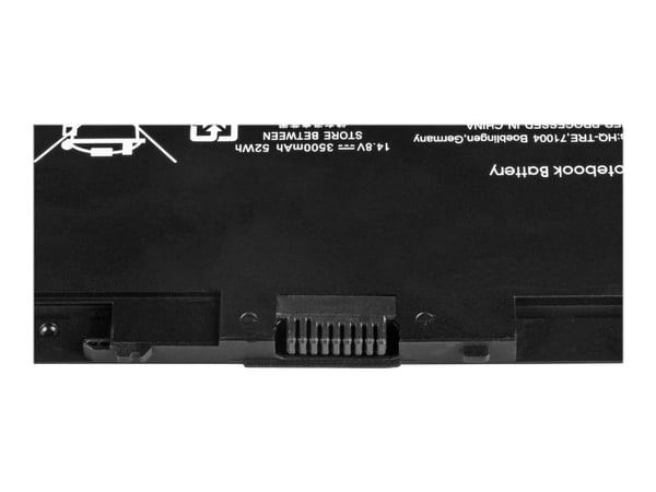 Green Cell - Batteri för bärbar dator (likvärdigt med: HP BT04XL, HP BA06XL) - litiumpolymer - 6-cells - 3500 mAh - svart - för HP EliteBook Folio ...