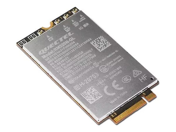 Quectel RM520N-GL - Trådløs mobilmodem - 5G - M.2 Card - for P/N: 21KDSC4100, 21QG000KMZ