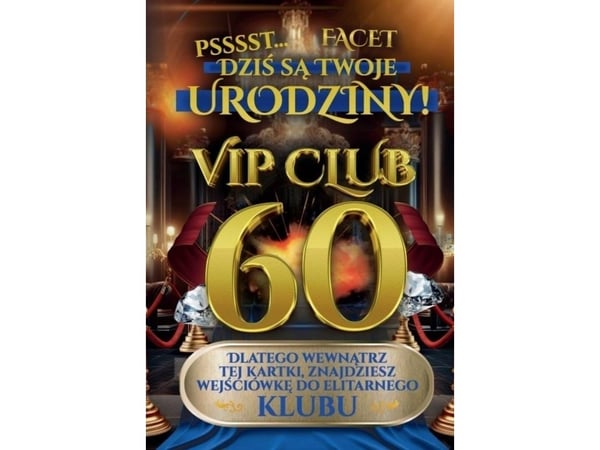 Yeku Pass 60-årsdag for menn