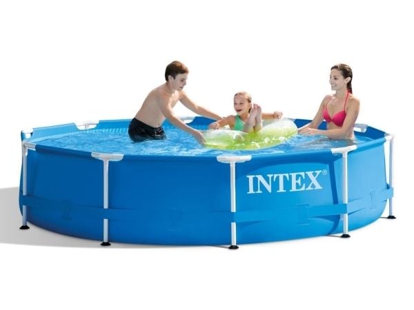 Intex 28200NP, 4485 l, Innrammet basseng, Barn og voksne, Blå, 17,4 kg