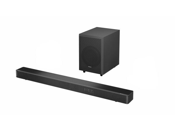 Hisense AX3120G - Lydplankesystem - 3.1.2-kanal - trådløs - Bluetooth - svart