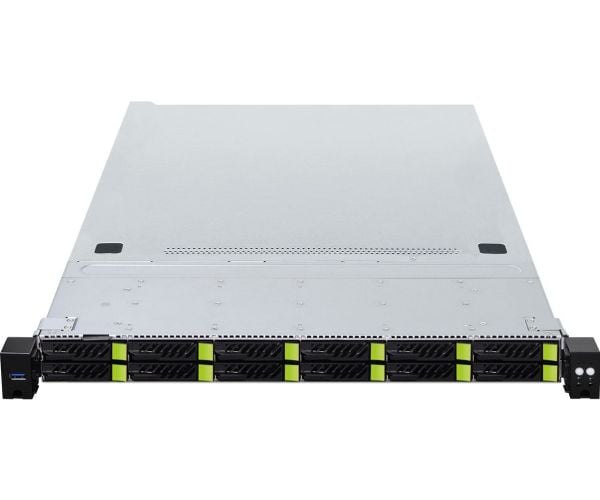ASRock Rack 1U12E-GENOA/2L2T - Server - rackmonterbar 1U - 1-veis - ingen CPU - RAM 0 GB - SATA/NVMe - hot-swap 2.5" brønn(er) - uten HDD - AST2600...