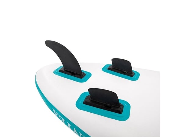 Intex Aqua Quest 320, Surfebrett (SUP), Flat, Flat, Blå, Lyseblå, Hvit, EVA ( Ethylene-vinyl-acetat), Polyvinylklorid (PVC), Aluminium