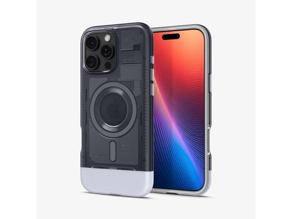 Spigen Classic C1 (MagFit), Etui, Apple, iPhone 16 Pro, 16 cm (6.3"), Grafitt