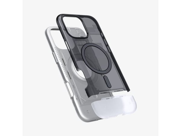Spigen Classic C1 (MagFit), Etui, Apple, iPhone 16 Pro, 16 cm (6.3"), Grafitt