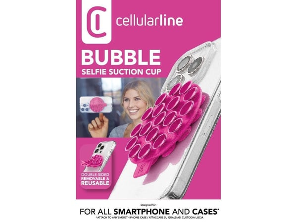 Cellularline 8018080483295, Grep, Rosa, Universell, Silikon, Universell, Sugekopp