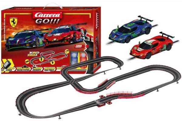 Carrera 20062575, Set med racerbil och racerbana, Ferrari Power Racing, 6 år, Flerfärgad