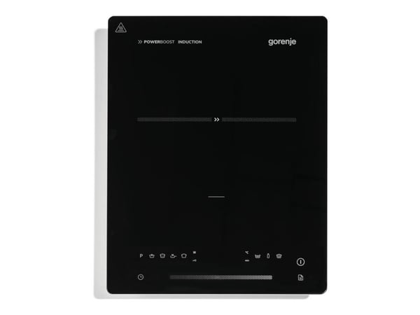 Gorenje ICY2000SP, musta, Pöytämalli, 28 cm, Keittoalueinduktioliesi, Lasi, 1 alue(tta)