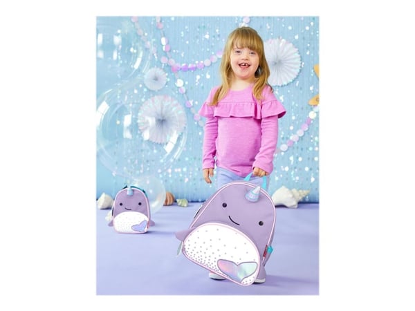 Skip Hop Zoo Little Kid - Skolväska - Narwhal